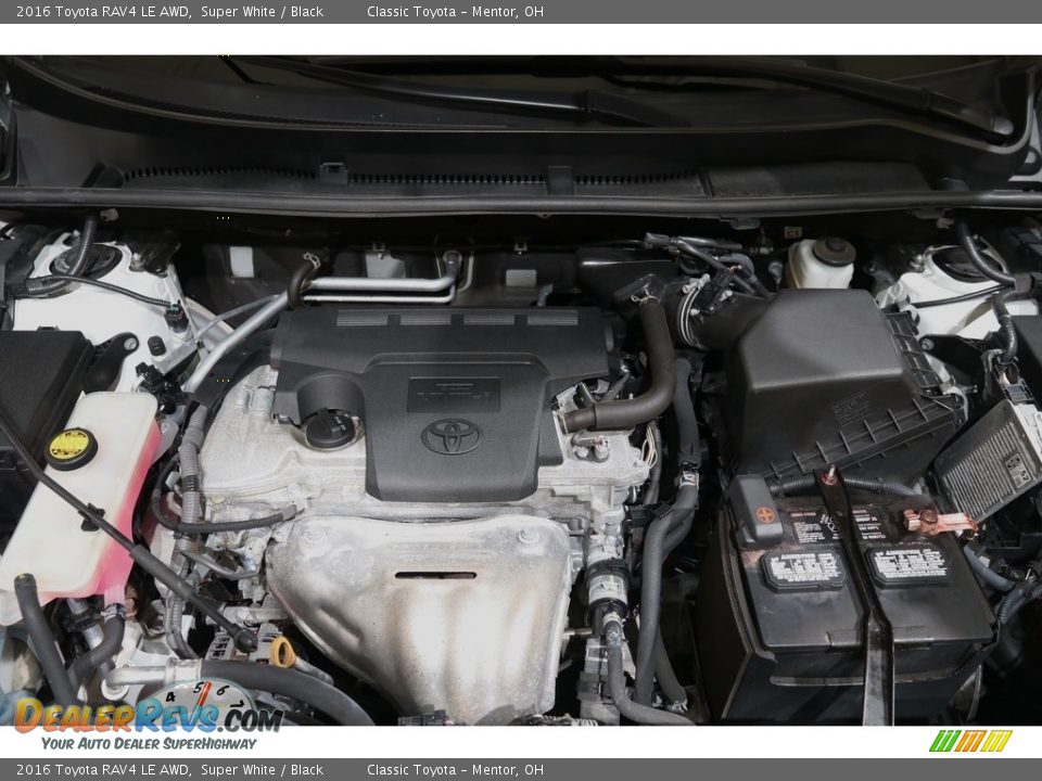 2016 Toyota RAV4 LE AWD Super White / Black Photo #20
