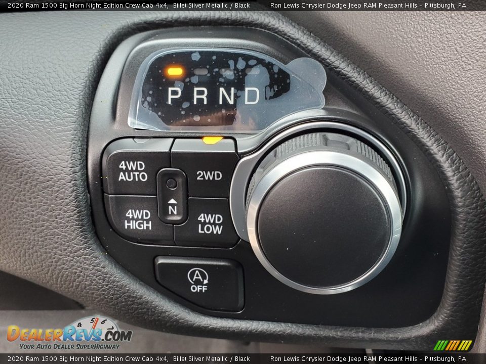 2020 Ram 1500 Big Horn Night Edition Crew Cab 4x4 Billet Silver Metallic / Black Photo #20