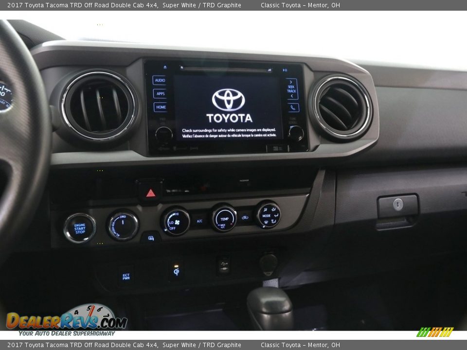 2017 Toyota Tacoma TRD Off Road Double Cab 4x4 Super White / TRD Graphite Photo #9