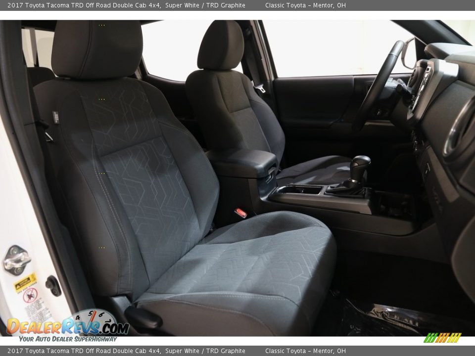 2017 Toyota Tacoma TRD Off Road Double Cab 4x4 Super White / TRD Graphite Photo #16