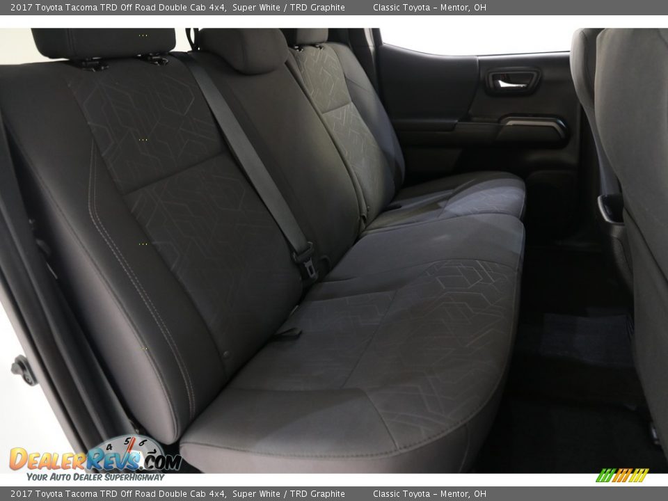2017 Toyota Tacoma TRD Off Road Double Cab 4x4 Super White / TRD Graphite Photo #17