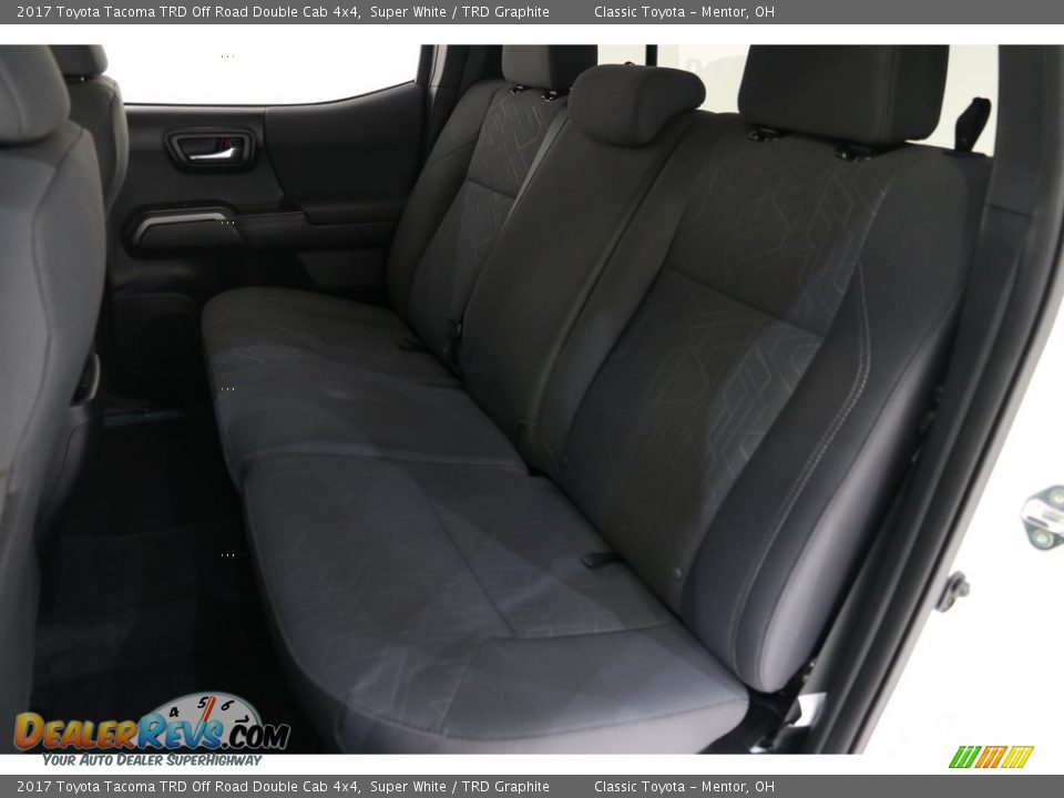 2017 Toyota Tacoma TRD Off Road Double Cab 4x4 Super White / TRD Graphite Photo #18