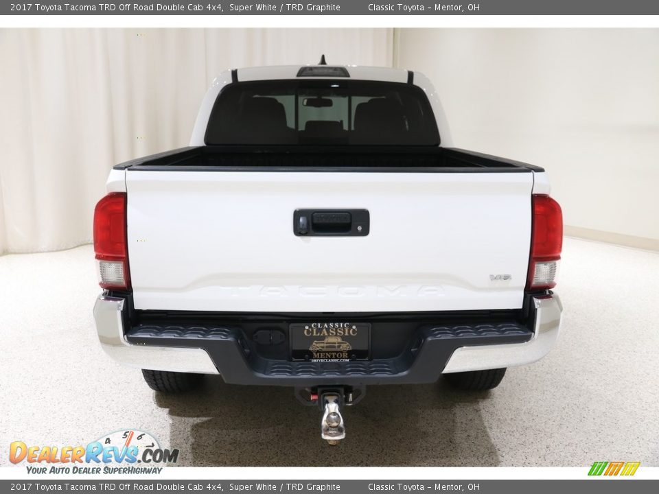 2017 Toyota Tacoma TRD Off Road Double Cab 4x4 Super White / TRD Graphite Photo #19