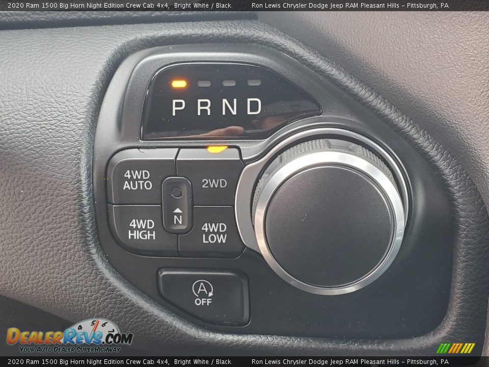 2020 Ram 1500 Big Horn Night Edition Crew Cab 4x4 Bright White / Black Photo #20