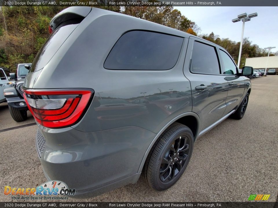 2020 Dodge Durango GT AWD Destroyer Gray / Black Photo #6
