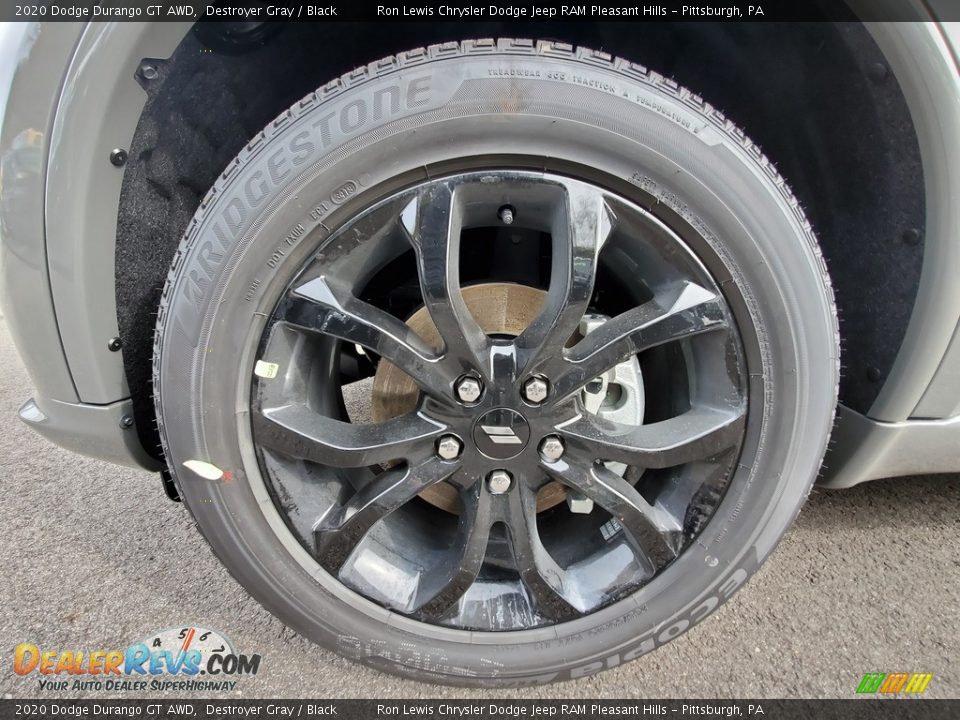 2020 Dodge Durango GT AWD Destroyer Gray / Black Photo #10