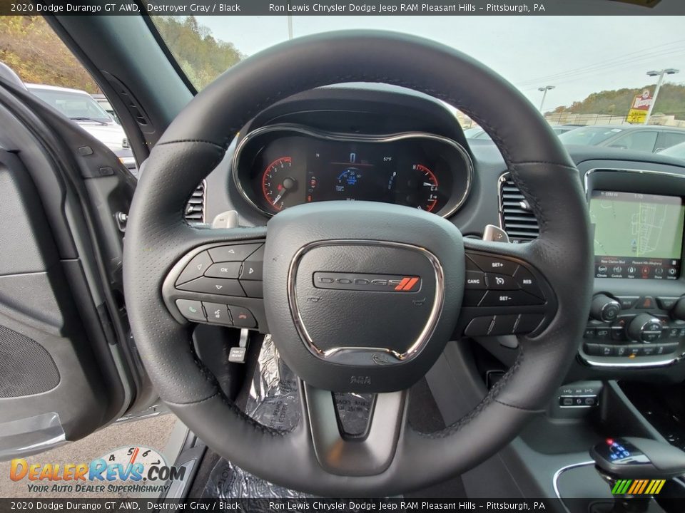 2020 Dodge Durango GT AWD Destroyer Gray / Black Photo #18