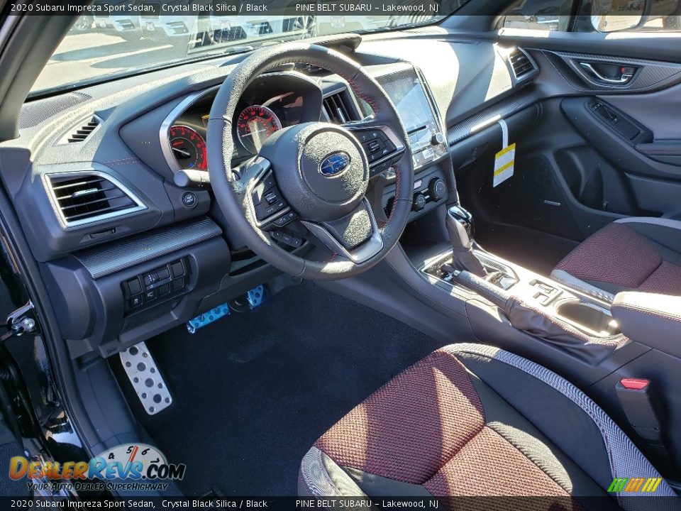 Black Interior - 2020 Subaru Impreza Sport Sedan Photo #8