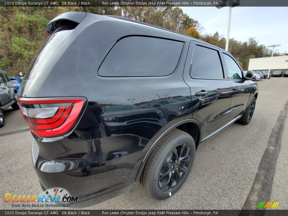 2020 Dodge Durango GT AWD DB Black / Black Photo #6