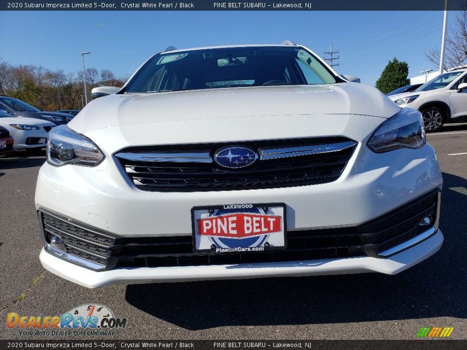 2020 Subaru Impreza Limited 5-Door Crystal White Pearl / Black Photo #2