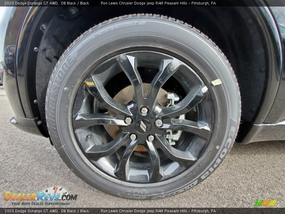 2020 Dodge Durango GT AWD DB Black / Black Photo #10