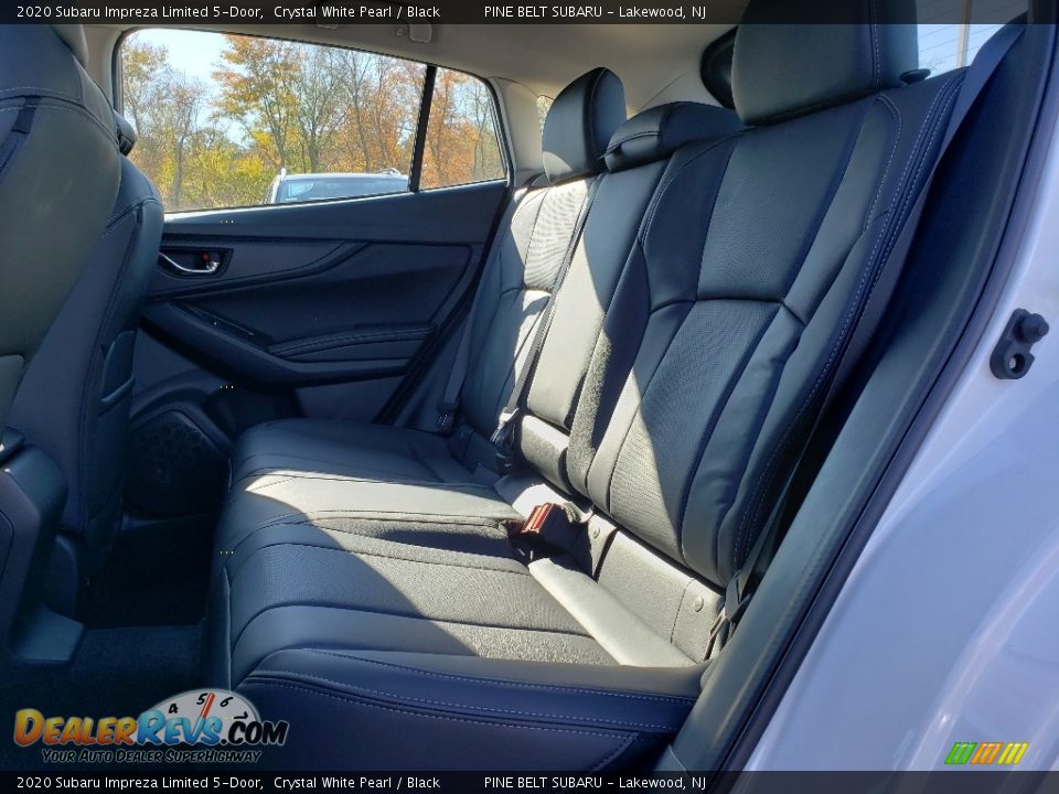 2020 Subaru Impreza Limited 5-Door Crystal White Pearl / Black Photo #6