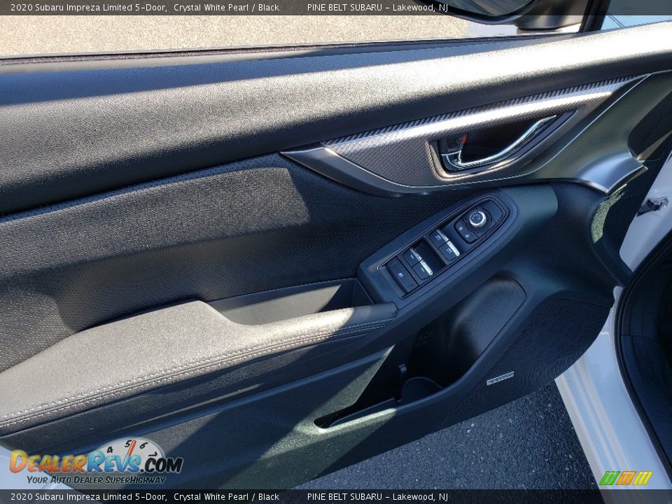 2020 Subaru Impreza Limited 5-Door Crystal White Pearl / Black Photo #8