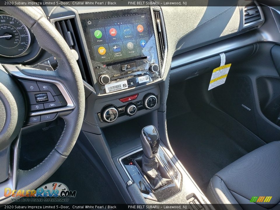 2020 Subaru Impreza Limited 5-Door Crystal White Pearl / Black Photo #10