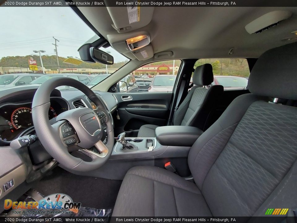 2020 Dodge Durango SXT AWD White Knuckle / Black Photo #11