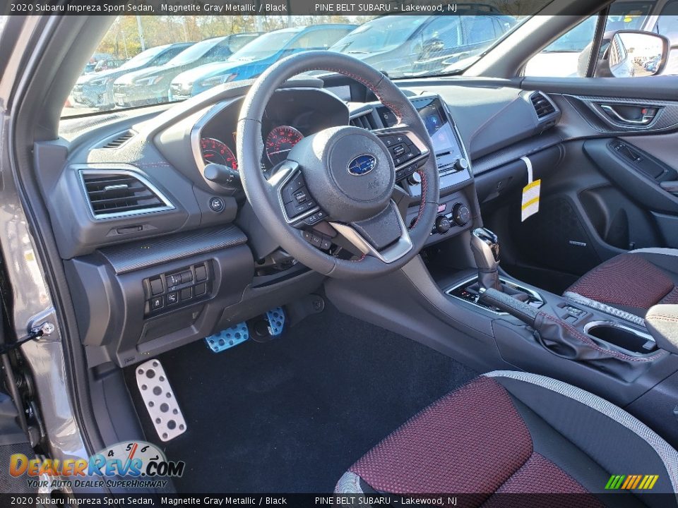 2020 Subaru Impreza Sport Sedan Magnetite Gray Metallic / Black Photo #7