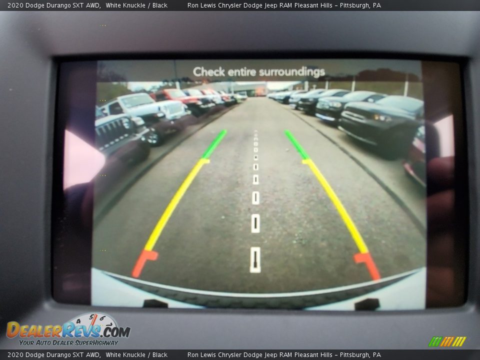 2020 Dodge Durango SXT AWD White Knuckle / Black Photo #16