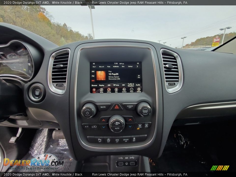 2020 Dodge Durango SXT AWD White Knuckle / Black Photo #17