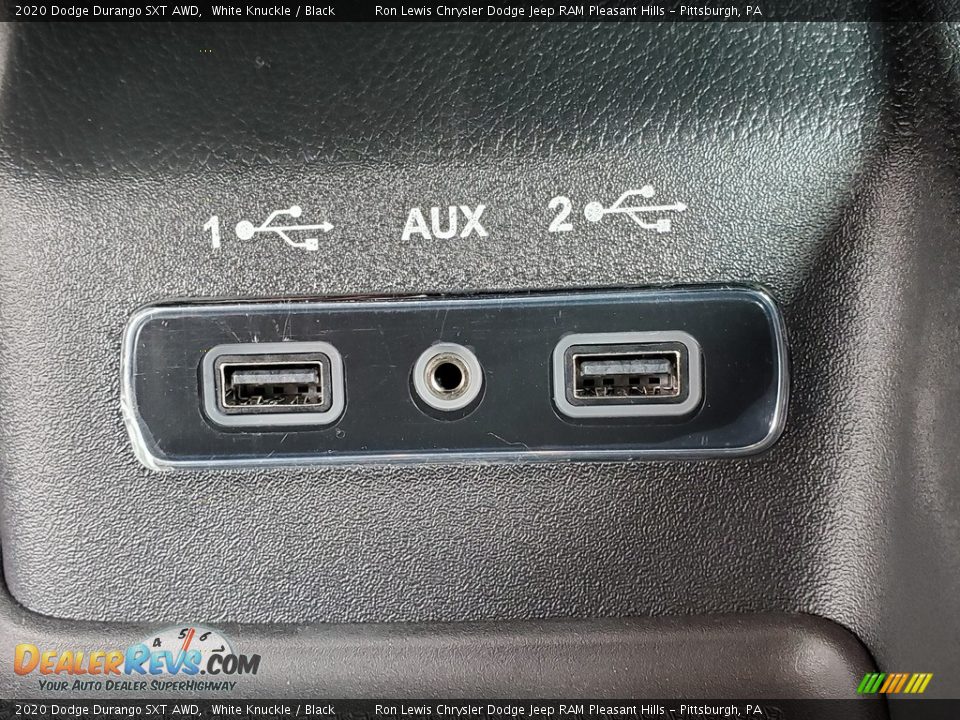 2020 Dodge Durango SXT AWD White Knuckle / Black Photo #19