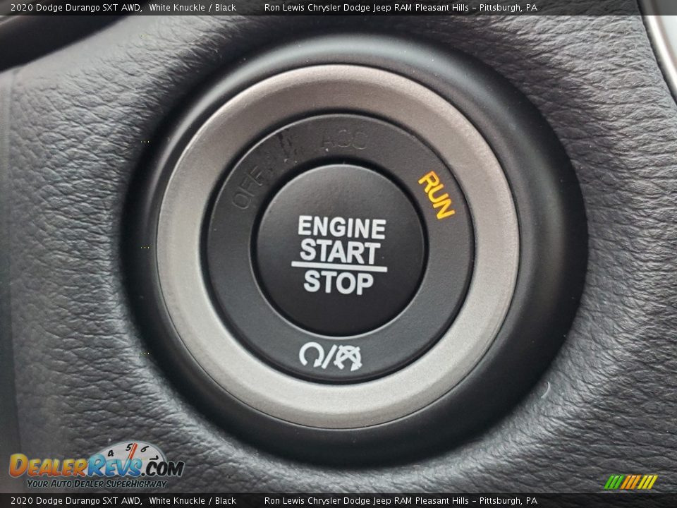 2020 Dodge Durango SXT AWD White Knuckle / Black Photo #20