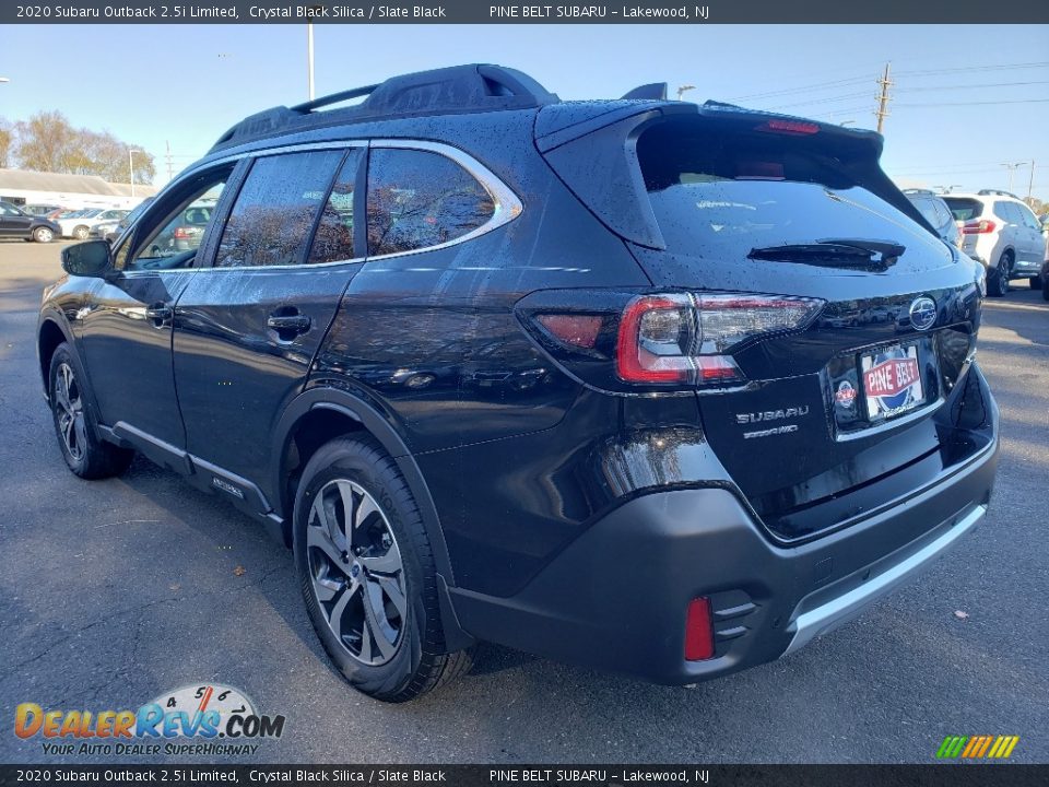 2020 Subaru Outback 2.5i Limited Crystal Black Silica / Slate Black Photo #4