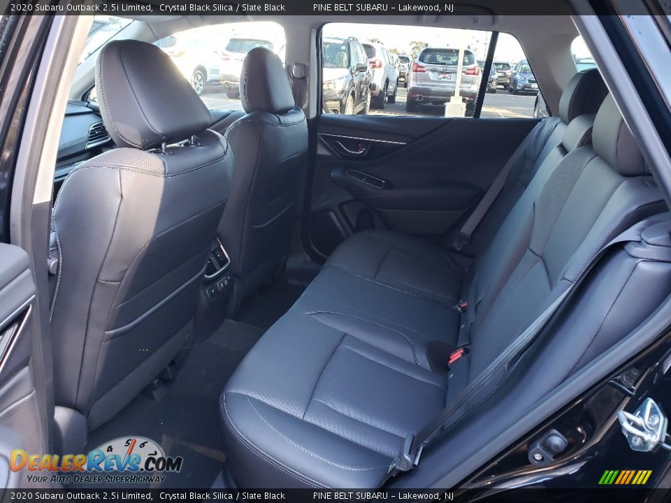 Rear Seat of 2020 Subaru Outback 2.5i Limited Photo #6