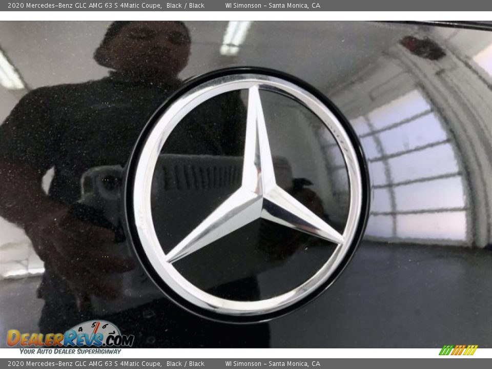 2020 Mercedes-Benz GLC AMG 63 S 4Matic Coupe Black / Black Photo #7
