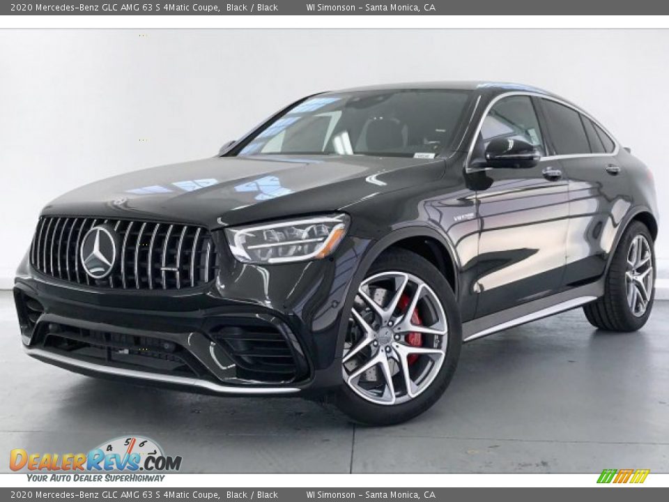 Front 3/4 View of 2020 Mercedes-Benz GLC AMG 63 S 4Matic Coupe Photo #12