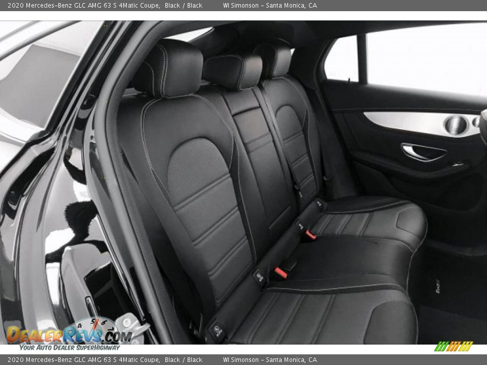 2020 Mercedes-Benz GLC AMG 63 S 4Matic Coupe Black / Black Photo #13