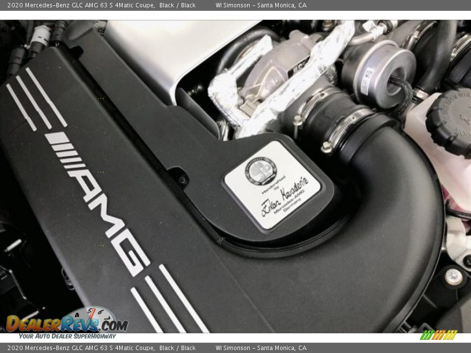 2020 Mercedes-Benz GLC AMG 63 S 4Matic Coupe 4.0 Liter AMG biturbo DOHC 32-Valve VVT V8 Engine Photo #31