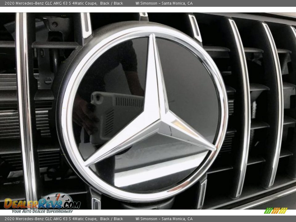 2020 Mercedes-Benz GLC AMG 63 S 4Matic Coupe Black / Black Photo #33