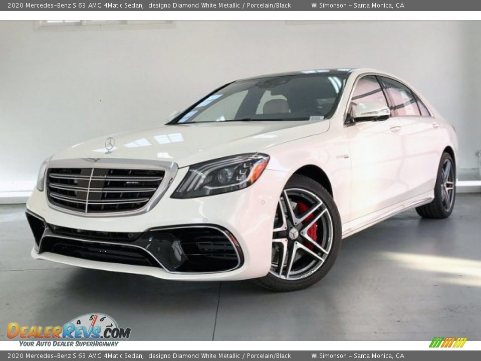 designo Diamond White Metallic 2020 Mercedes-Benz S 63 AMG 4Matic Sedan Photo #12