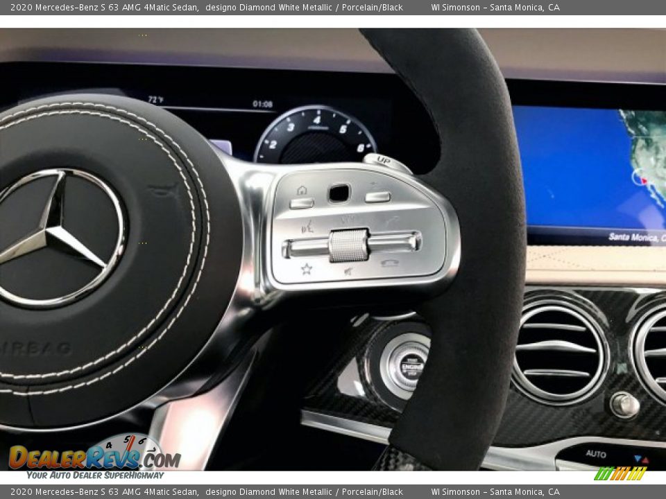 2020 Mercedes-Benz S 63 AMG 4Matic Sedan Steering Wheel Photo #19