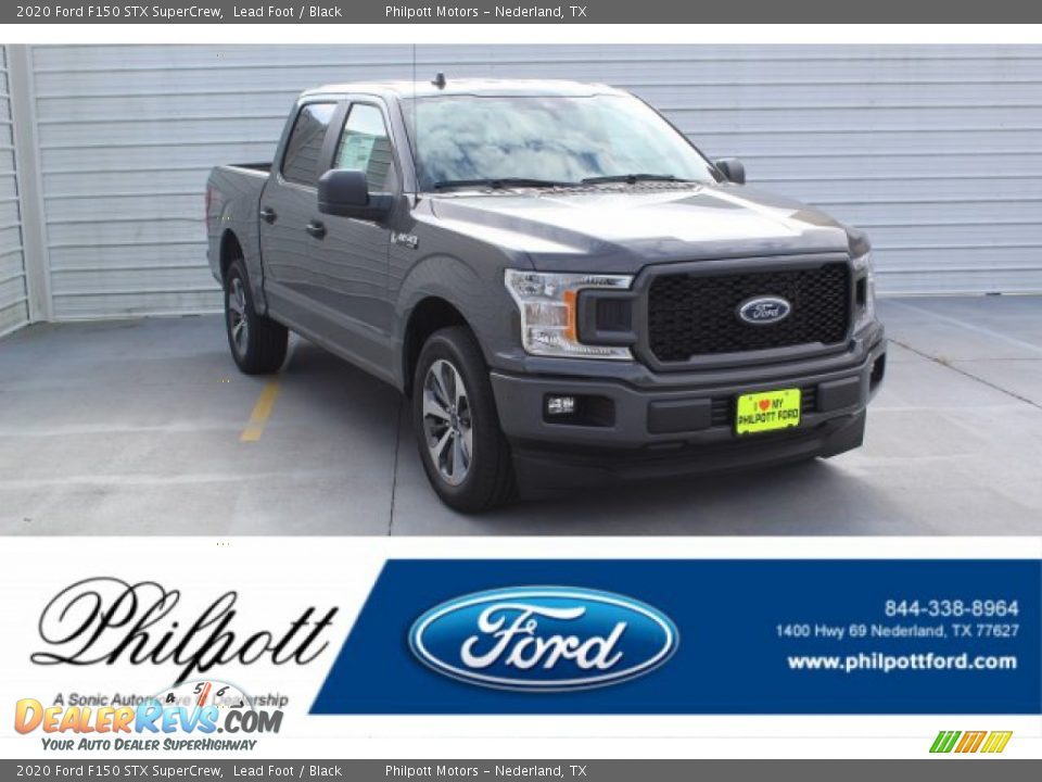 2020 Ford F150 STX SuperCrew Lead Foot / Black Photo #1