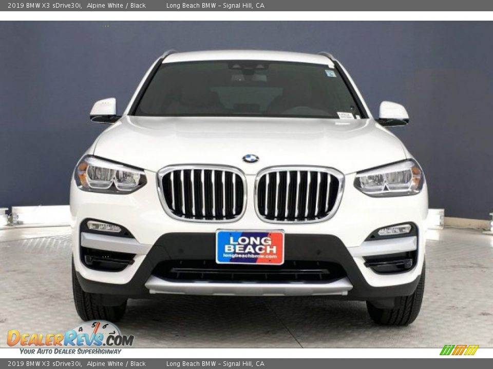 2019 BMW X3 sDrive30i Alpine White / Black Photo #2