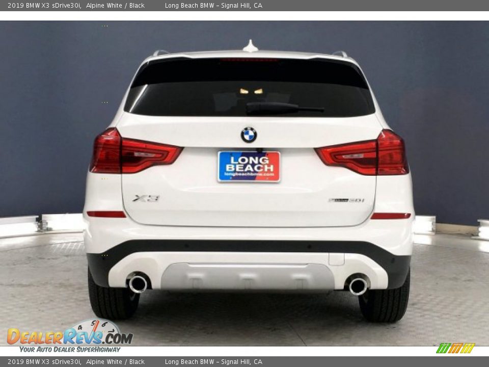 2019 BMW X3 sDrive30i Alpine White / Black Photo #3