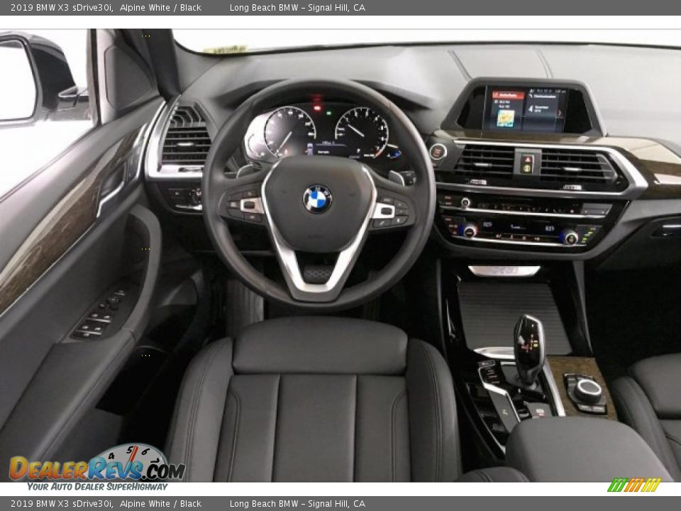 2019 BMW X3 sDrive30i Alpine White / Black Photo #4