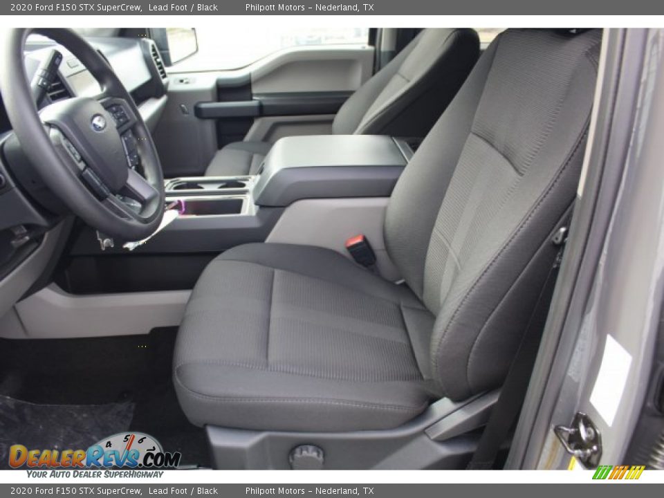 Front Seat of 2020 Ford F150 STX SuperCrew Photo #10