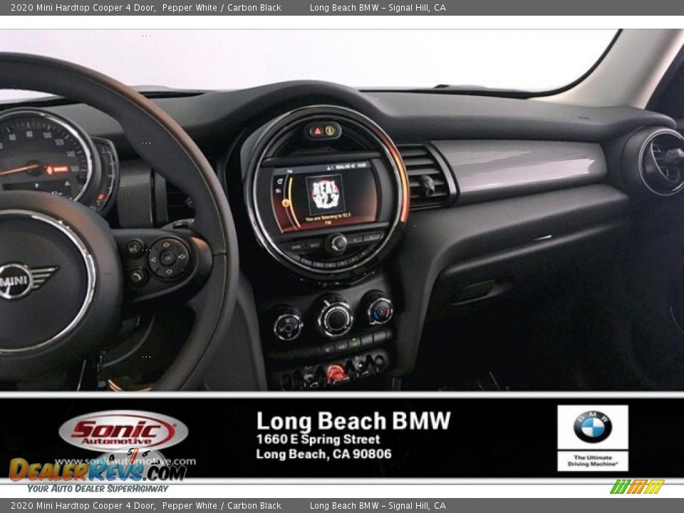 2020 Mini Hardtop Cooper 4 Door Pepper White / Carbon Black Photo #5