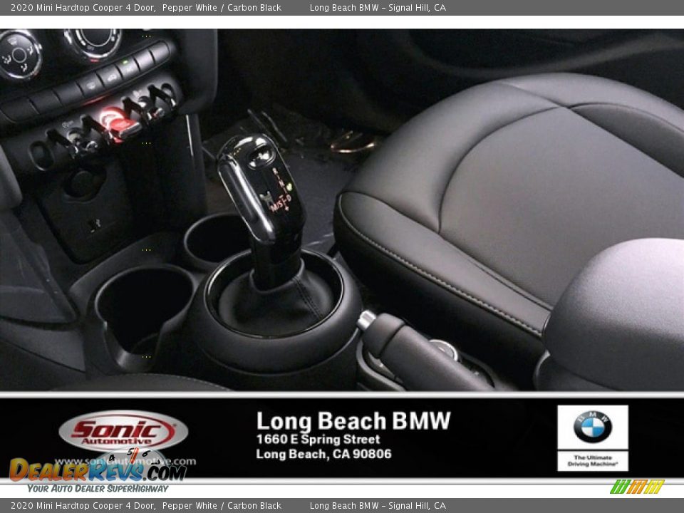 2020 Mini Hardtop Cooper 4 Door Pepper White / Carbon Black Photo #6