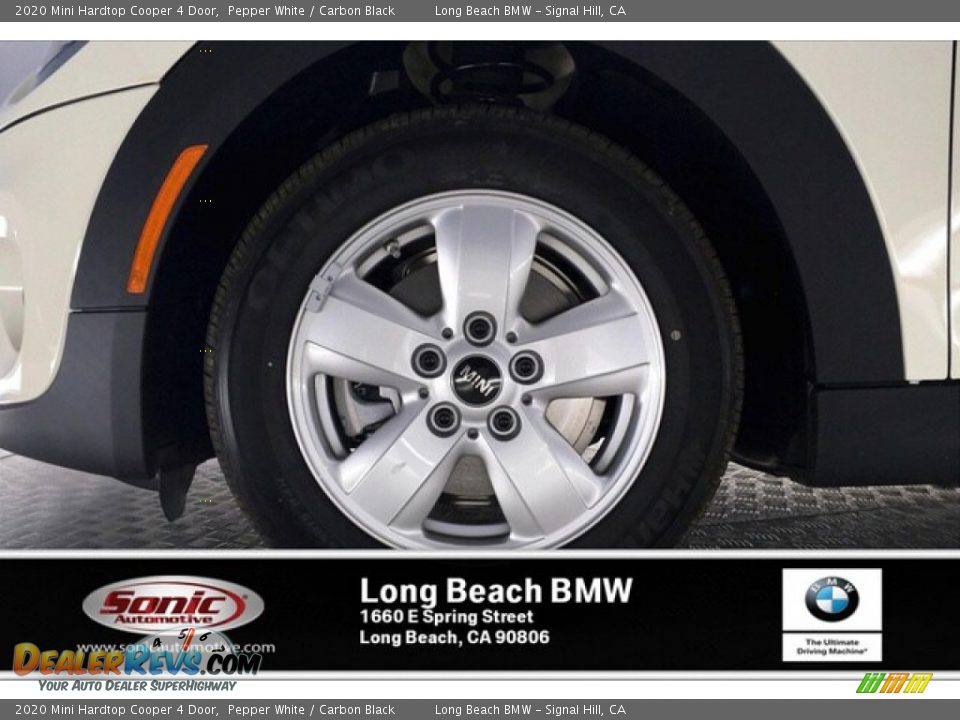 2020 Mini Hardtop Cooper 4 Door Pepper White / Carbon Black Photo #9