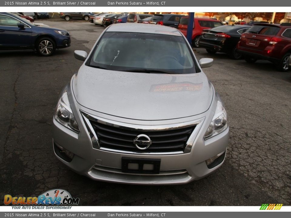 2015 Nissan Altima 2.5 S Brilliant Silver / Charcoal Photo #2