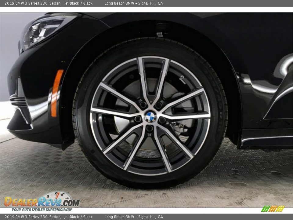 2019 BMW 3 Series 330i Sedan Jet Black / Black Photo #8