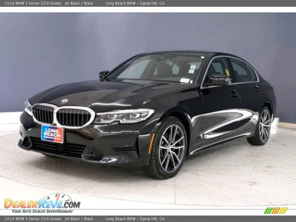 2019 BMW 3 Series 330i Sedan Jet Black / Black Photo #12