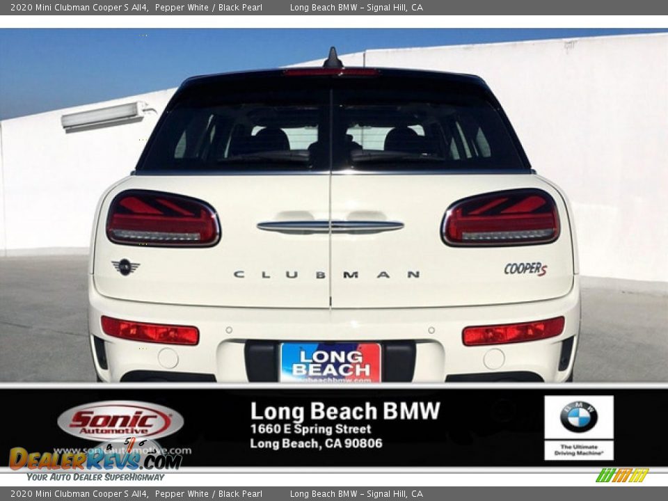 2020 Mini Clubman Cooper S All4 Pepper White / Black Pearl Photo #3