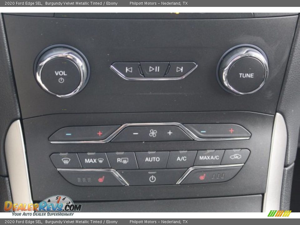 Controls of 2020 Ford Edge SEL Photo #16