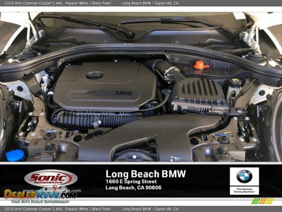 2020 Mini Clubman Cooper S All4 Pepper White / Black Pearl Photo #8