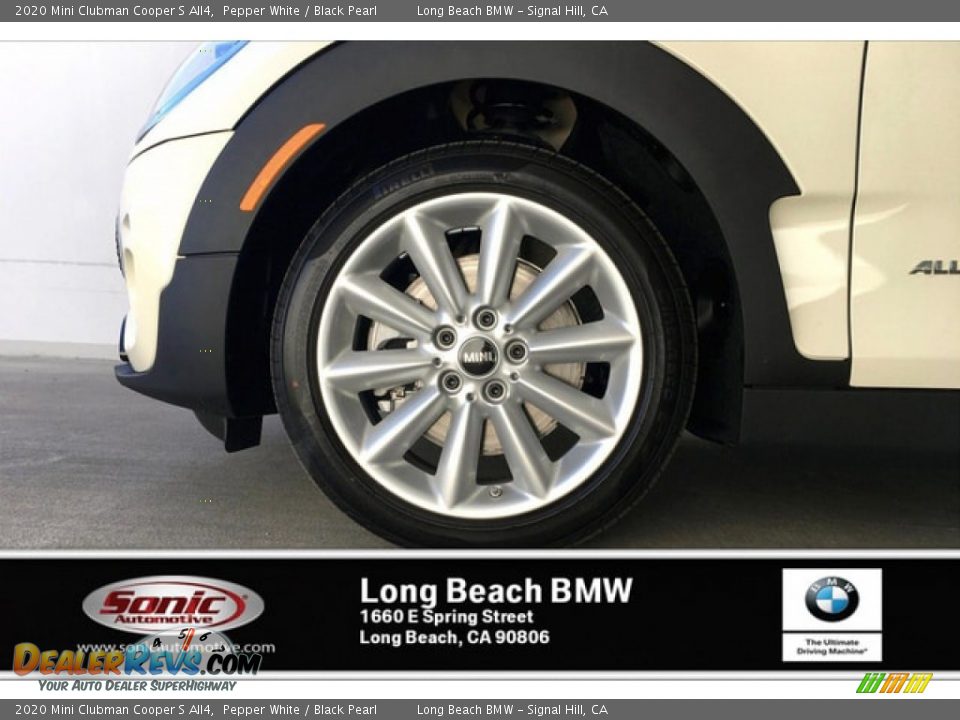 2020 Mini Clubman Cooper S All4 Pepper White / Black Pearl Photo #9