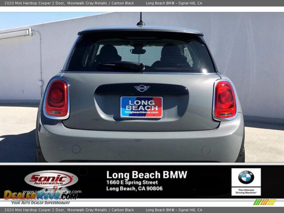 2020 Mini Hardtop Cooper 2 Door Moonwalk Gray Metallic / Carbon Black Photo #3