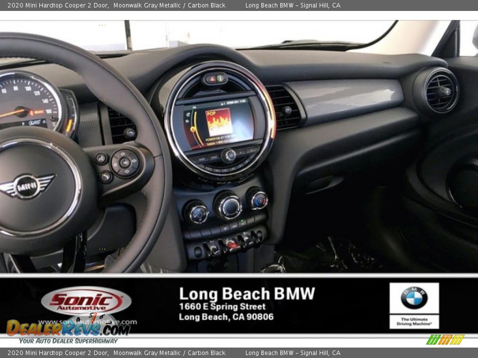 2020 Mini Hardtop Cooper 2 Door Moonwalk Gray Metallic / Carbon Black Photo #5